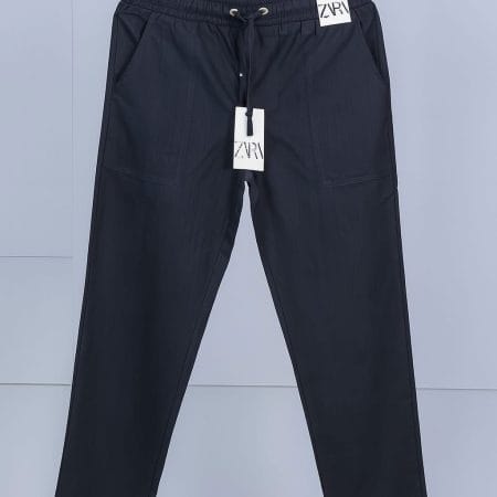 Remi Cotton Trouser (1 Pc) - Black